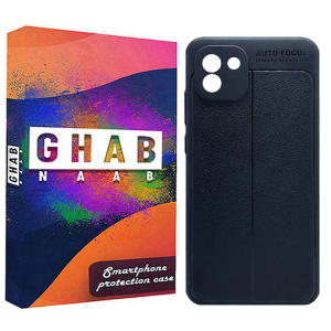 کاور قاب ناب مدل چرمی طرح AutoFocus مناسب برای گوشی موبایل سامسونگ Galaxy A03