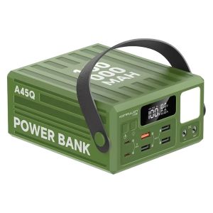 پاوربانک کانفلون مدل A45Q ظرفیت 100000 میلی آمپر ساعت